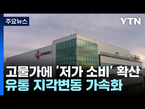 고물가에 '저가 소비' 확산...유통 지각변동 가속화 / YTN