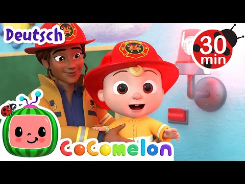 Feueralarm-Lied 🚒 - Kinderlieder - CoComelon | Moonbug Kids Deutsch