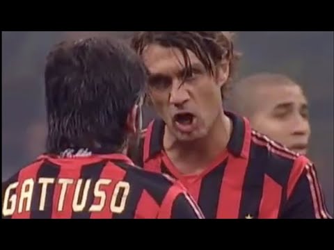 Maldini tells Gattuso to Shut Up