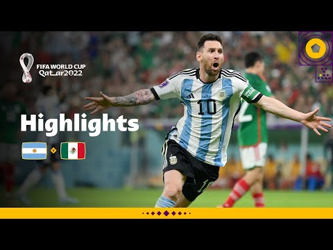 Messi magic sets up win | Argentina v Mexico | FIFA World Cup Qatar 2022