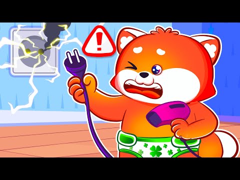 Don't Play With Sockets 💀😱☠️ Safety Tips for Kids 😍 Kids Songs And Nursery Rhymes by Lucky Zee Zee