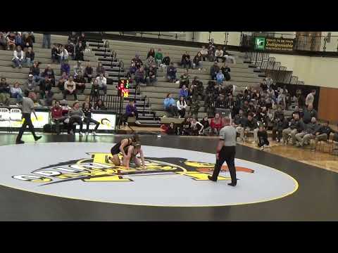 Robbie Leahy (BHS) vs Seth Syra (Avon HS) Dual meet