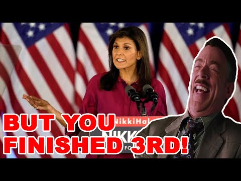 You won't believe what Nikki Haley said after getting BLOWN OUT in the Iowa Caucus? She's DELUSIONAL