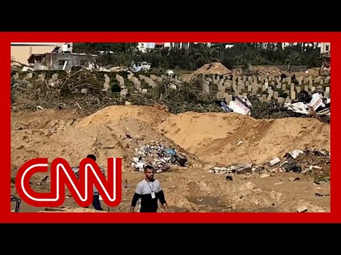 CNN witnessed first-hand results of Israel's bulldozing of graveyards in Gaza