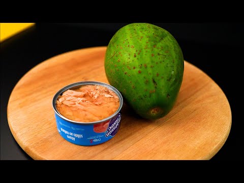 Avocado and tuna | learn how to make an incredible and healthy salad !