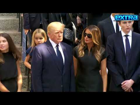 Inside Ivana Trump&rsquo;s Funeral: Donald, Melania, Ivanka and More Attend