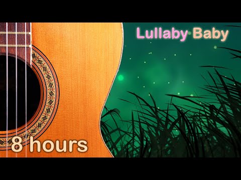 ✰ 8 HOURS ✰ RELAXING GUITAR Lullabies ♫ Gentle Music for Babies to Sleep ♫ Peaceful Lullaby