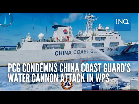 PCG condemns China Coast Guard&rsquo;s water cannon attack in WPS