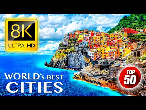 TOP 50 &bull; Most Beautiful CITIES in the World 8K ULTRA HD