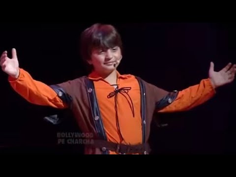 Shah Rukh Khan's son Abram Khan stage performance 