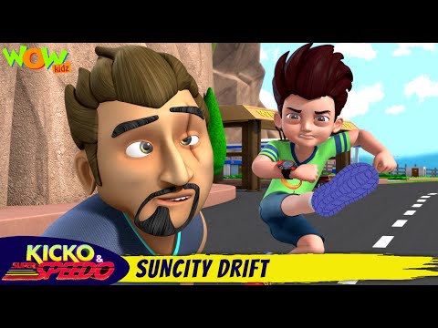 Suncity Drift | Ep19 | Kicko &amp; Super Speedo | S01| Popular TV Cartoon for Kids | Hindi Stories