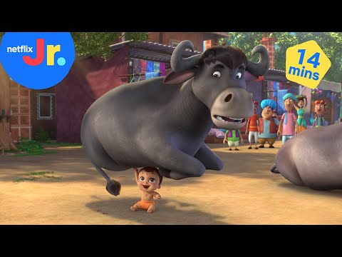 Bheem&rsquo;s Most Brave Moments 💪 Mighty Little Bheem | Netflix Jr.