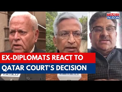 Ex-Indian Diplomats On Qatar Court Decision To Reverse Death Penalty Of 8 Former Navy Officers