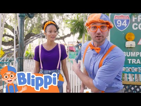 Blippi &amp; Meekah Adventure City | Kids Fun &amp; Educational Cartoons | Moonbug Play and Learn