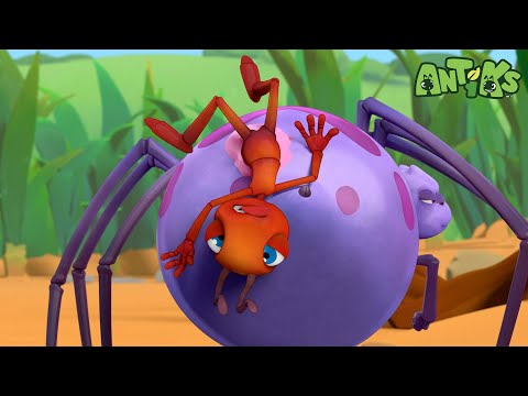 Sticky Situations! | Funny Cartoons For All The Family! | Funny Videos for kids | ANTIKS 🐜🌿