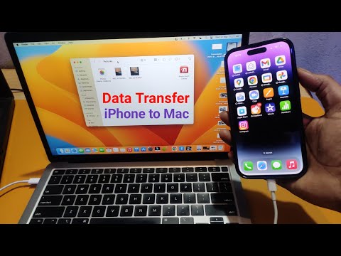 2023 how to transfer data from iphone to macbook with cable | Simple Step | iphone to Mac