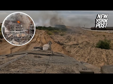 IDF releases pulse-pounding battlefield footage of soldiers on the ground in Gaza