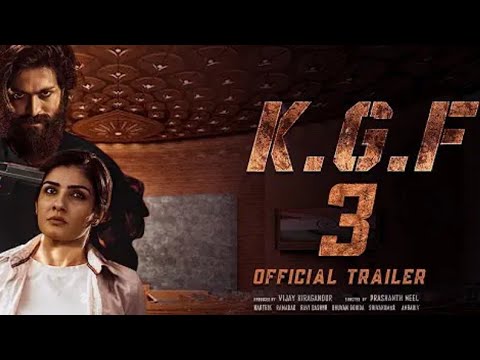 🎯KGF- 3 🎯official trailer/acting by yash