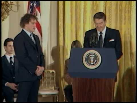 President Reagan Presents the Young American Medals for Bravery and Service on December 22, 1982