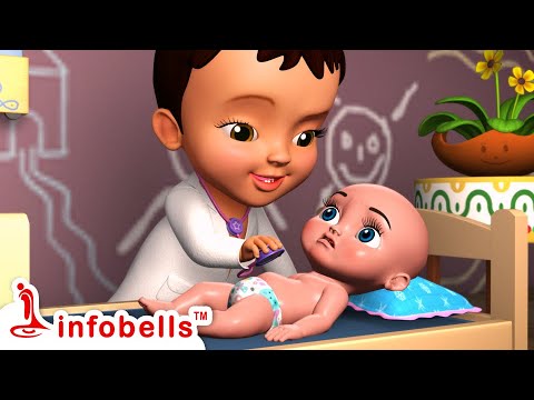 Chitti Khel Raha Hai Doctor Doctor - Kids Pretend Play | Hindi Rhymes for Children | Infobells