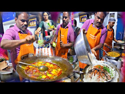 Crazy Popular Uncle Egg Fried Rice in Bangalore | Indian Capsicum Egg Rice | indian street food