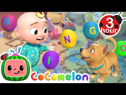 Bingo Was His Name-O (Part 2) | Cocomelon - Nursery Rhymes | Fun Cartoons For Kids | Moonbug Kids