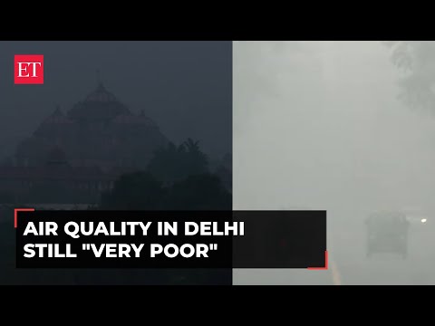 Thick haze blankets Delhi despite marginal decrease in pollution levels