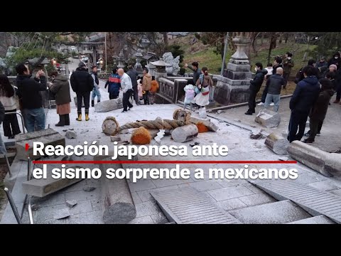 &iexcl;Ni parec&iacute;a SISMO! | Mexicanos, sorprendidos con la reacci&oacute;n JAPONESA al terremoto