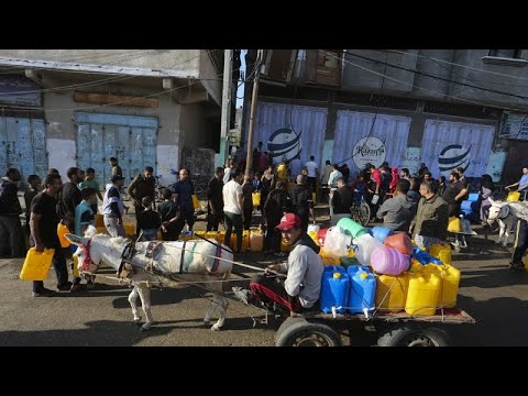 Bande de Gaza : l'enclave palestinienne confront&eacute;e &agrave; une grave p&eacute;nurie d'eau