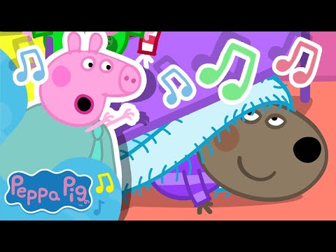 There's A Monster Under the Bed?! | Children's Song | Peppa Pig Nursery Rhymes and Kids Songs