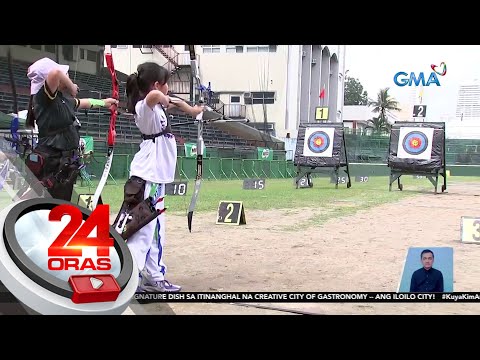 9-anyos Pinay archer na luma at kulang sa piyesang pana ang gamit, nakakuha ng ginto | 24 Oras