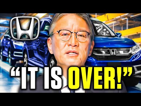 HUGE NEWS! Honda CEO SHOCKING Warning To SHUT DOWN EVs!