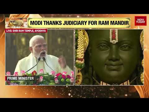 Ram Mandir's Construction Reflects Indian Society's Maturity: PM Modi After Ram Mandir Opening