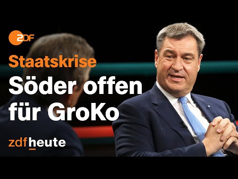 Markus S&amp;ouml;der h&amp;auml;lt FDP und Gr&amp;uuml;ne &amp;bdquo;nicht f&amp;uuml;r regierungsf&amp;auml;hig&amp;ldquo; | Markus Lanz vom 22. November 2023