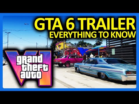 Grand Theft Auto VI : Map, Cars, PC Release &amp; More!! (GTA 6 Trailer 1)