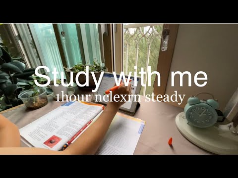 Study with me /  nclexrn   / 함께 공부해요 / 느리지만 꾸준히 / Steady  / 독학