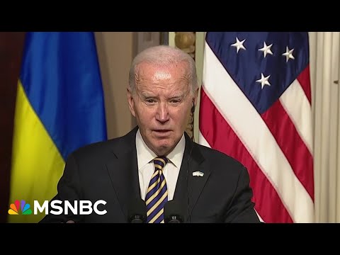 Ukraine will become NATO member &lsquo;when all allies agree and conditions are met,&rsquo; Biden says