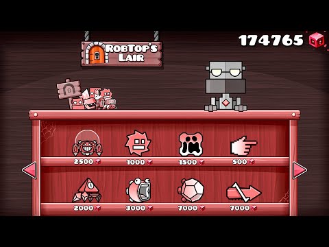 NEW 2.2 SHOP FROM ROBTOP &ndash; ROBTOP&rsquo;S LAIR?! | Geometry Dash 2.2