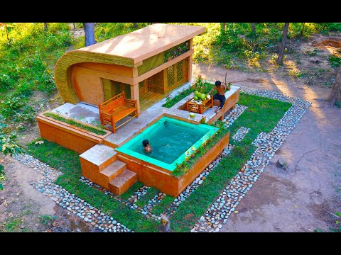 [ Full Video ] Building The Most Creative Bamboo Luxury Villa And Beautiful Swimming Pool