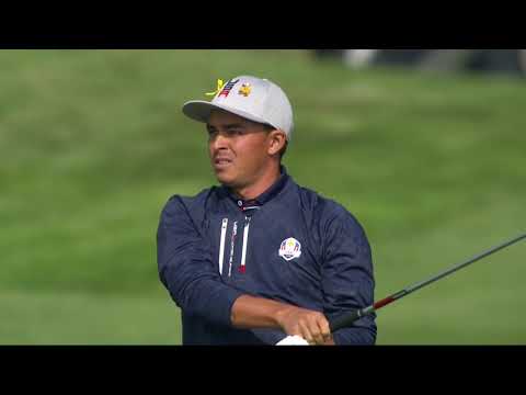 Full Replay | Rickie Fowler &amp; Dustin Johnson vs. Justin Rose &amp; Henrik Stenson | 2018 Ryder Cup