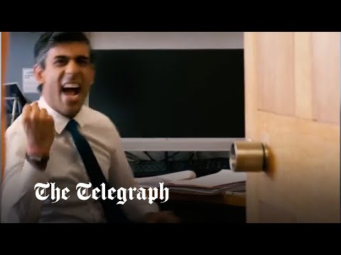 Moment Rishi Sunak finds out he's in the final for Tory leadership with Liz Truss