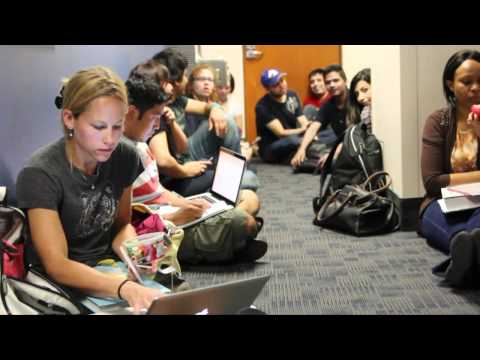 UTA students take shelter during tornadoes