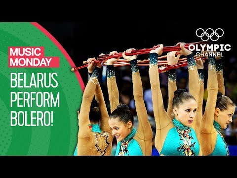 Bolero brought to life by Team Belarus Rhythmic Gymnastics | Music Monday