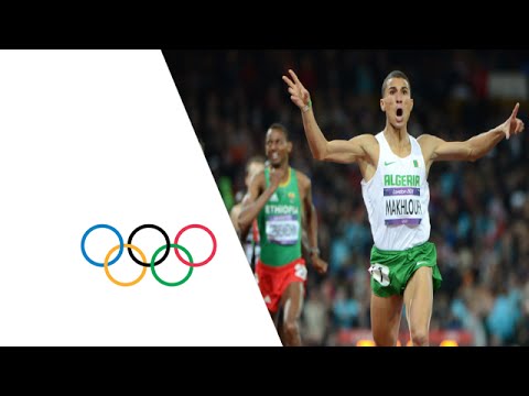 Taoufik Makhloufi (ALG) Wins 1500m Gold - London 2012 Olympics