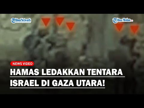 PASUKAN HAMAS Ledakkan Tentara Israel saat Asyik Mengintai di Gaza Utara!