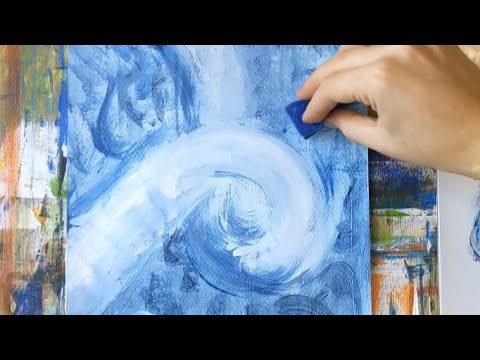 15-minute Abstract Painting Composition Challenge (Stu Postiglione) 