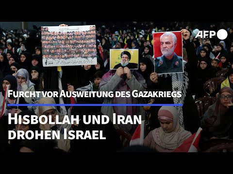 Nahost: Hisbollah und Iran drohen Israel | AFP