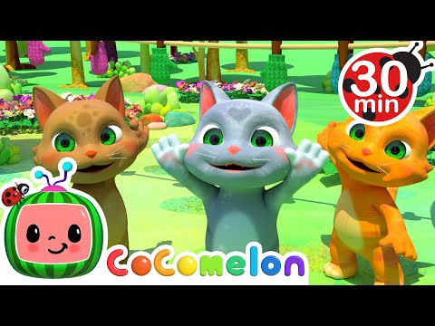 Three Little Kittens and More! | CoComelon Furry Friends | Animals for Kids