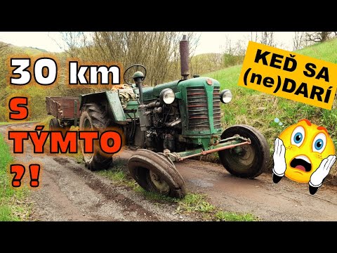 Ako sme doviezli ďal&scaron;&iacute; Zetor 25 A  r.1956🚜 | Zapadnutie, defekt a in&eacute; trampoty 🚜