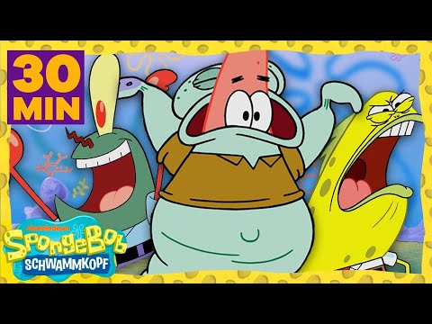 SpongeBob | 30 Minuten K&ouml;rpertauschmomente! | SpongeBob Schwammkopf